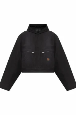 Balenciaga BLACK Jacket with hood