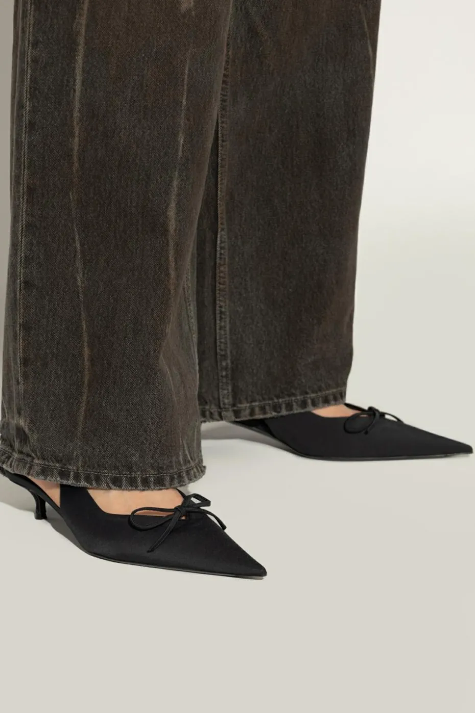 Balenciaga BLACK ‘Knife Bow’ high heels