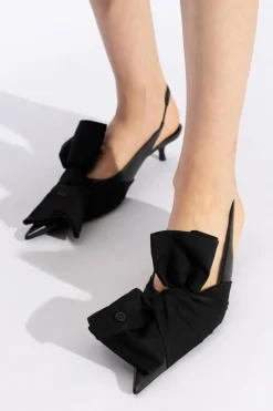 Balenciaga BLACK ‘Knife Chemise’ Heeled Shoes
