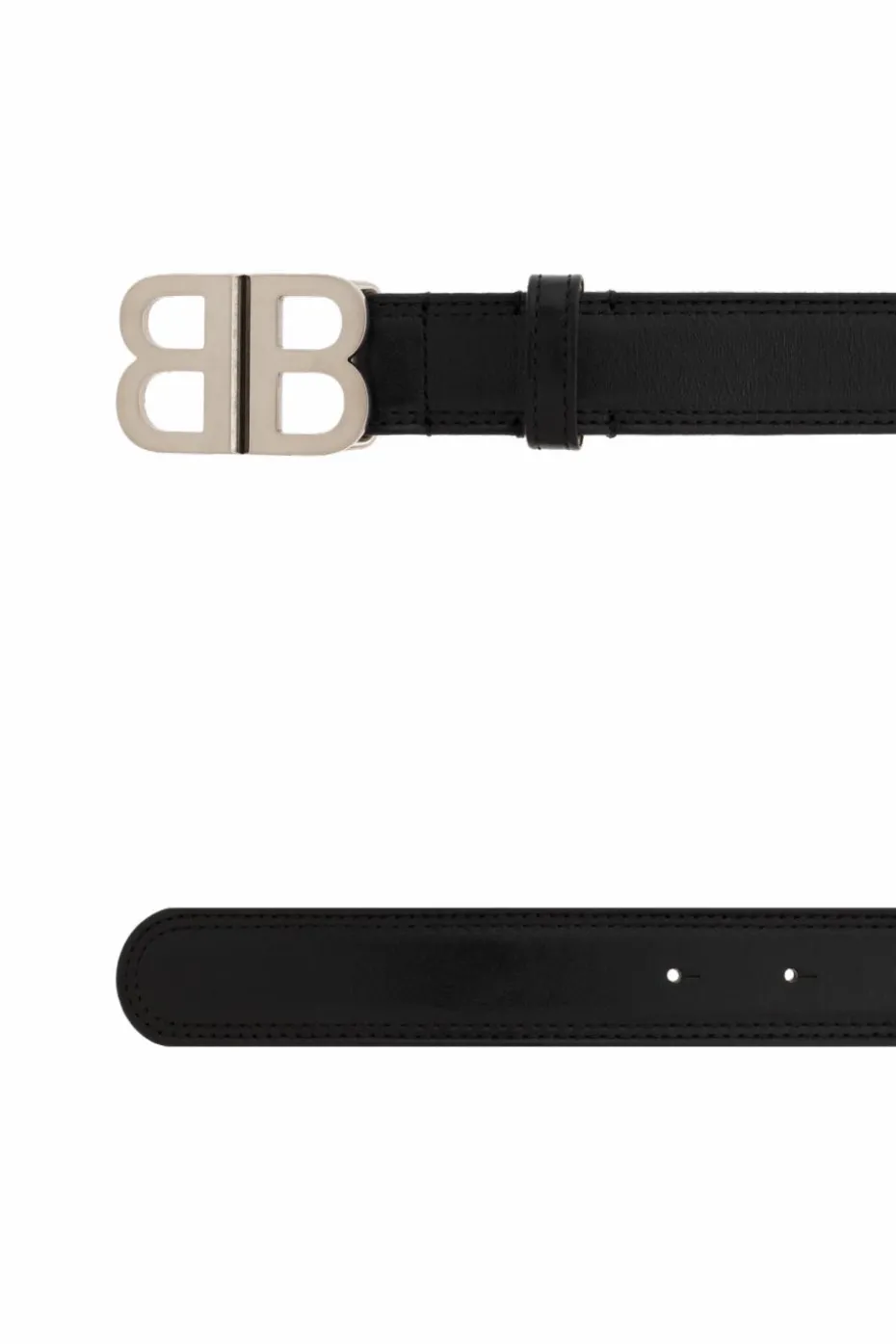 Balenciaga BLACK Leather belt