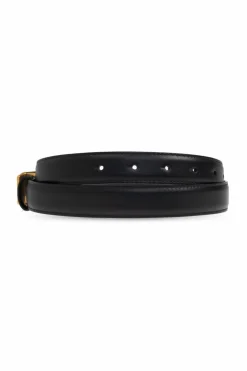 Balenciaga BLACK Leather belt