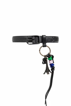 Balenciaga BLACK Leather belt
