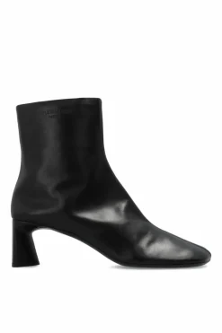 Balenciaga BLACK Leather booties ‘Dutyfree’