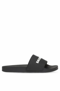 Balenciaga BLACK Logo slides