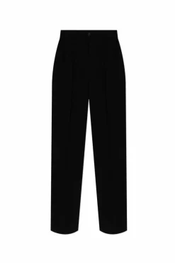 Balenciaga BLACK Loose-fit pleated trousers