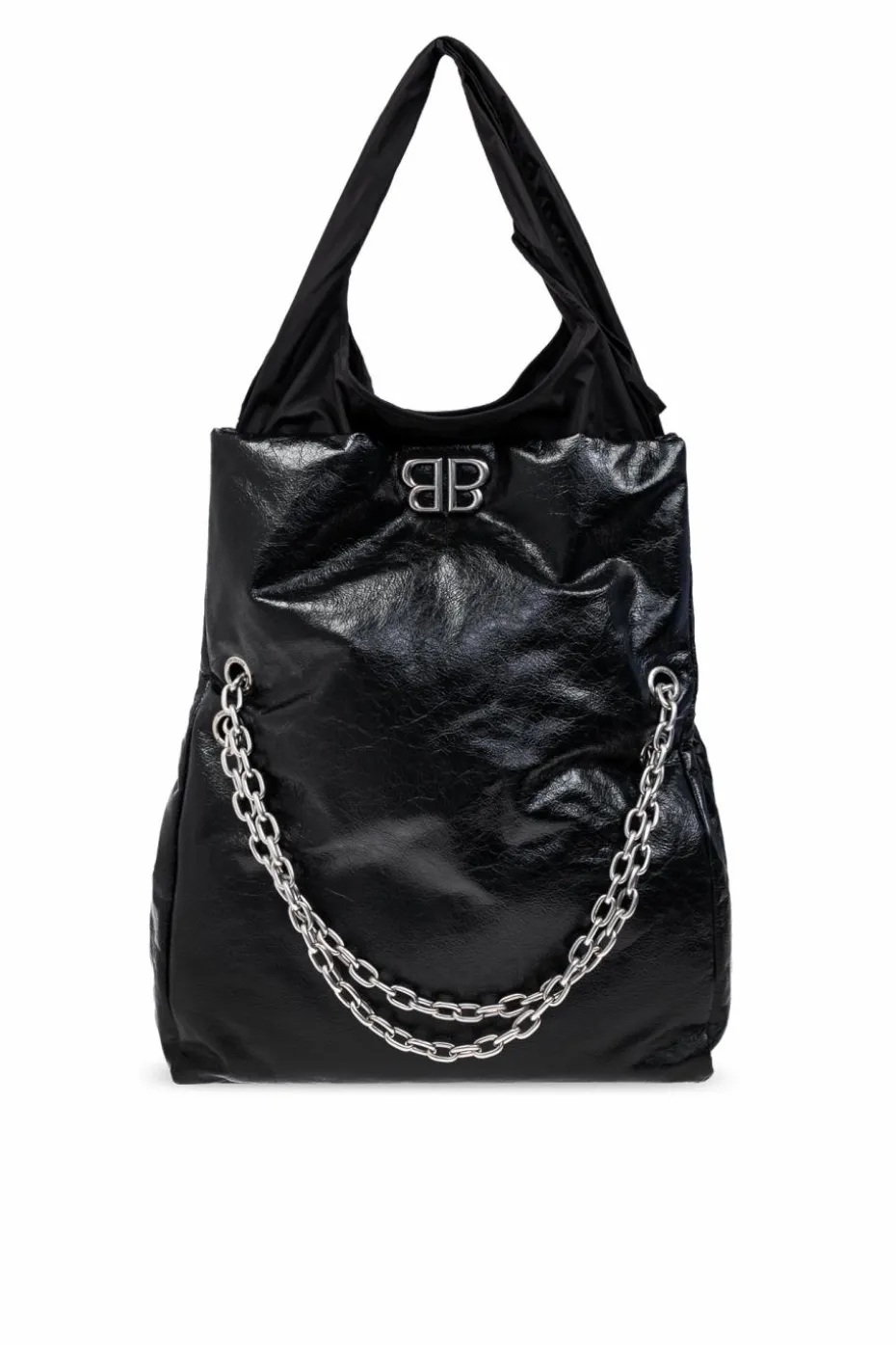 Balenciaga BLACK ‘Monaco Large Chain’ shoulder bag