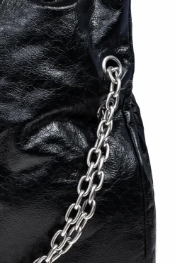 Balenciaga BLACK ‘Monaco Large Chain’ shoulder bag