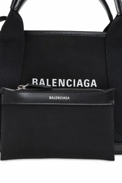 Balenciaga BLACK ‘Navy Cabas’ shoulder bag