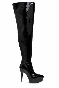 Balenciaga BLACK Over-the-Knee Boots