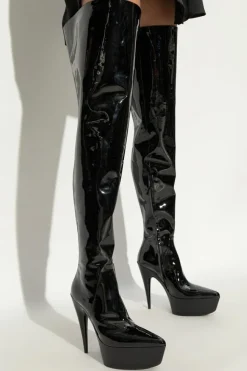 Balenciaga BLACK Over-the-Knee Boots