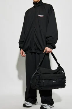 Balenciaga BLACK Pants with logo