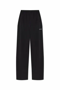 Balenciaga BLACK Pants with logo