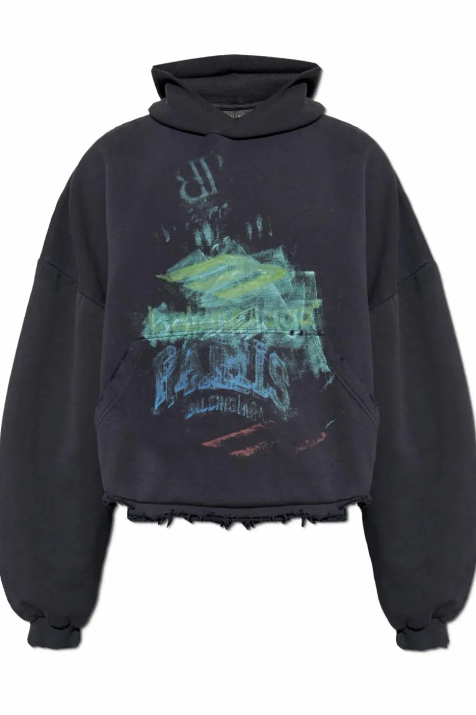 Balenciaga BLACK Printed sweatshirt
