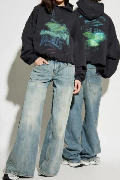 Balenciaga BLACK Printed sweatshirt