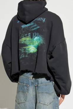 Balenciaga BLACK Printed sweatshirt