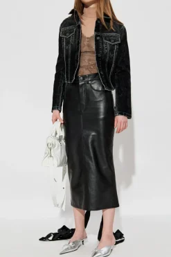 Balenciaga BLACK Printed top
