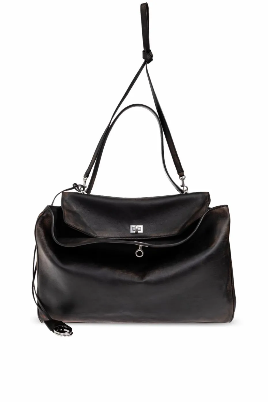 Balenciaga BLACK "Rodeo Large" handbag