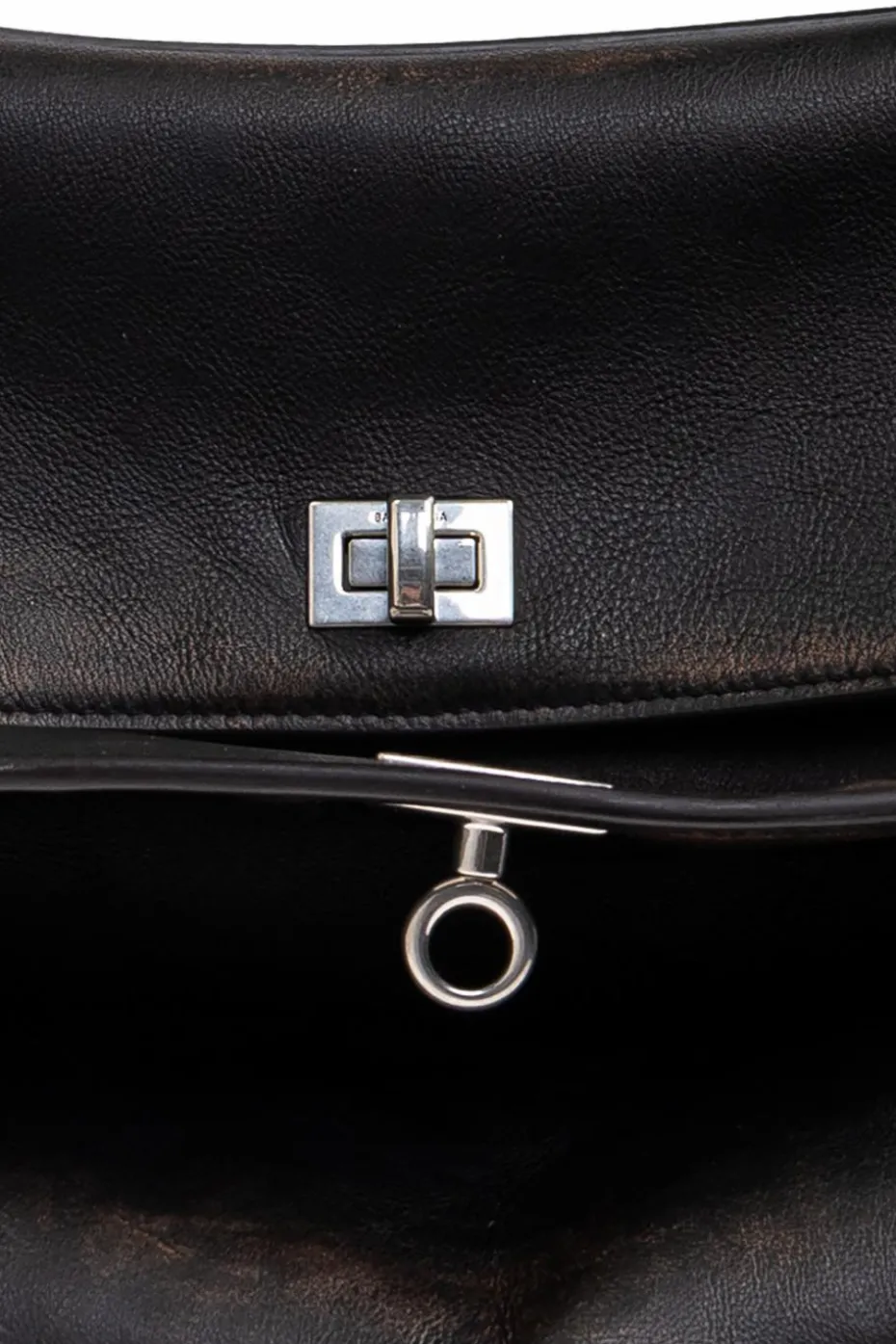 Balenciaga BLACK "Rodeo Large" handbag