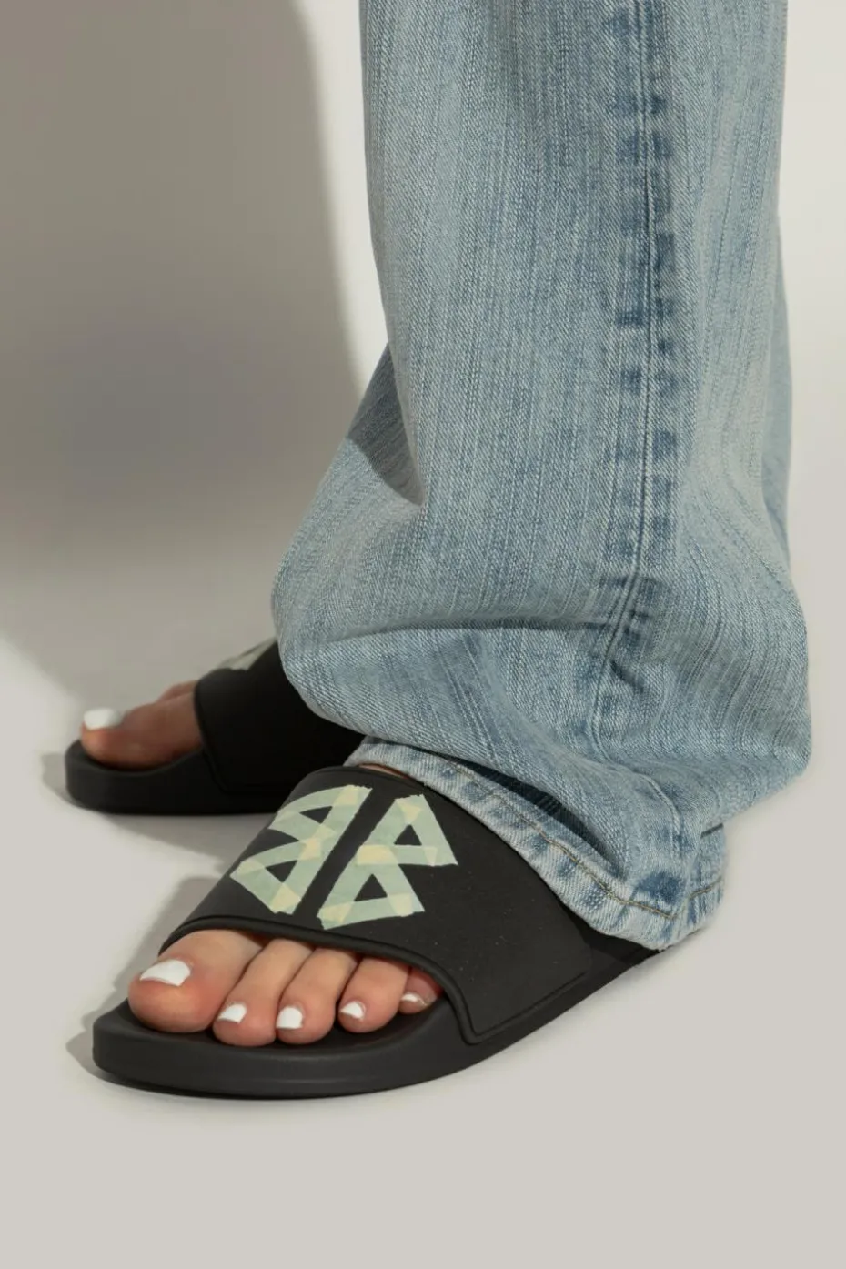 Balenciaga BLACK Rubber slides ‘Pool’