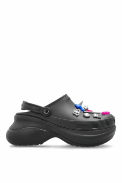 Balenciaga BLACK Rubber shoes with appliquƩs