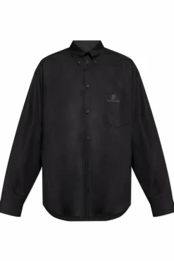 Balenciaga BLACK Shirt with pocket