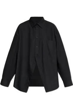 Balenciaga BLACK Shirt with logo