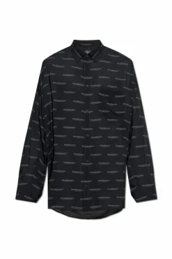 Balenciaga BLACK Shirt with monogram