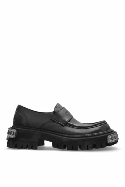 Balenciaga BLACK Shoes TRACTOR type loafers