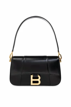 Balenciaga BLACK Shoulder bag `Hourglass Sling Small`