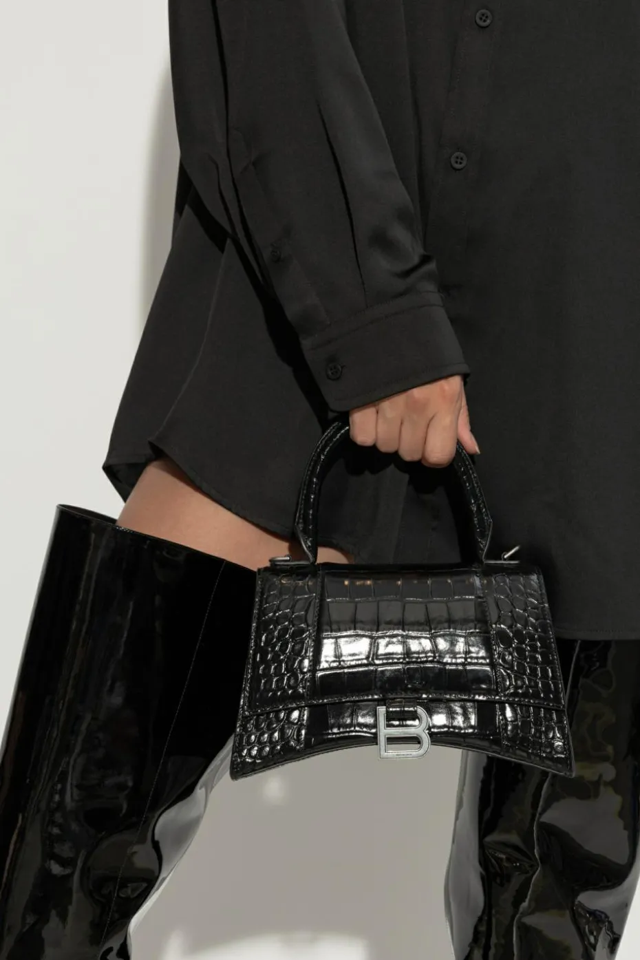 Balenciaga BLACK Shoulder Bag Hourglass