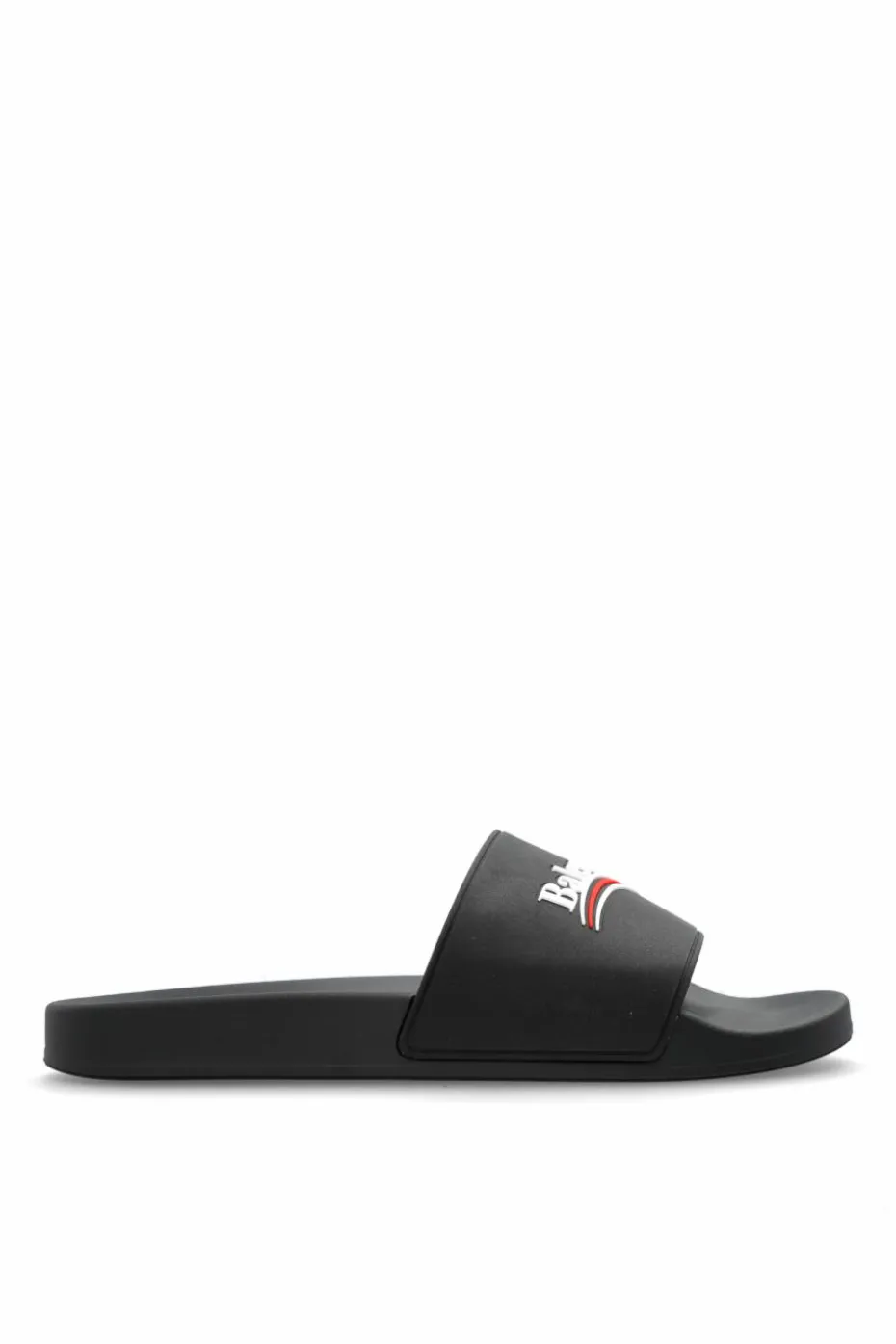 Balenciaga BLACK Slides with logo