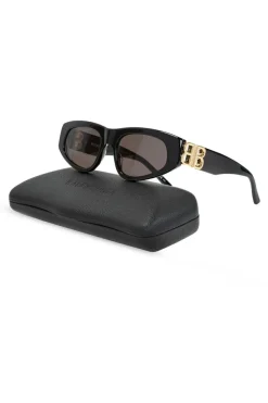 Balenciaga BLACK Sunglasses with logo