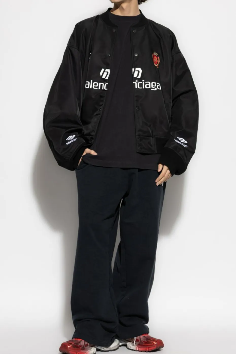 Balenciaga BLACK Sweatpants with logo