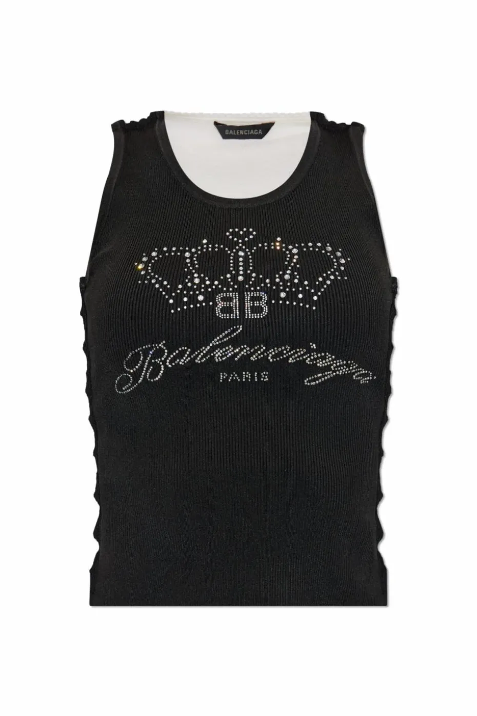 Balenciaga BLACK Top with logo