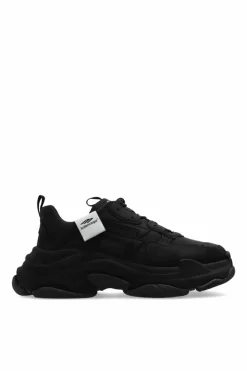 Balenciaga BLACK "Triple S" sports shoes