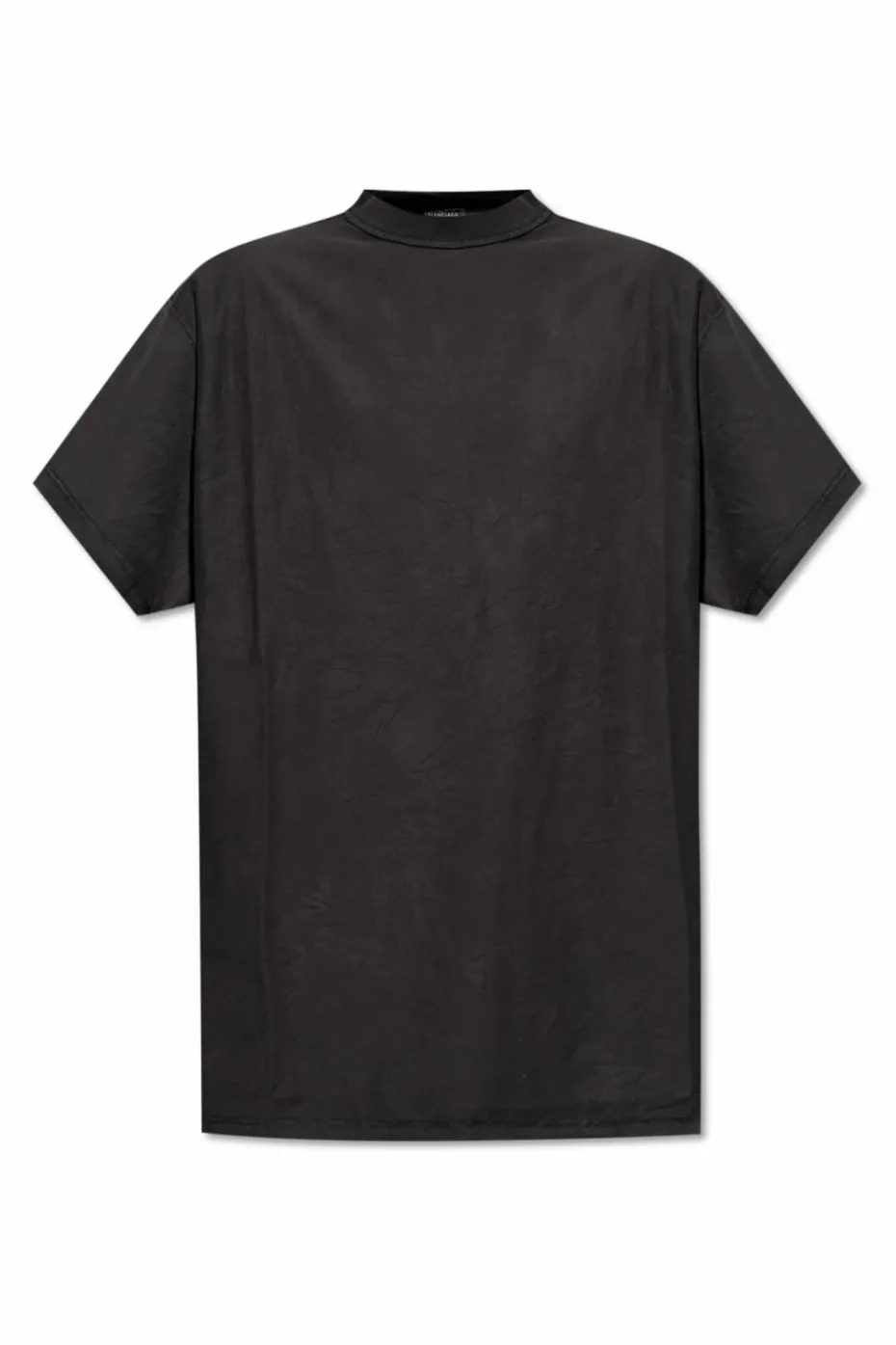 Balenciaga BLACK T-shirt with vintage effect
