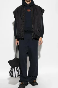 Balenciaga BLACK Vest with `vintage` effect