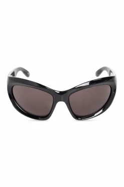 Balenciaga BLACK āWrap D-Frameā sunglasses