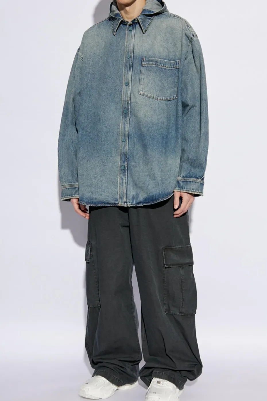 Balenciaga BLUE Denim shirt