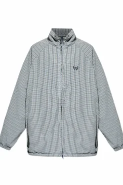 Balenciaga BLUE Jacket with logo