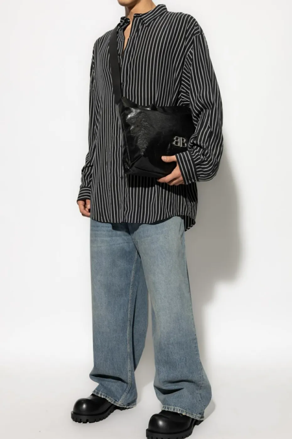 Balenciaga BLUE Jeans with logo