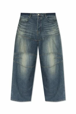Balenciaga BLUE Wide-leg jeans