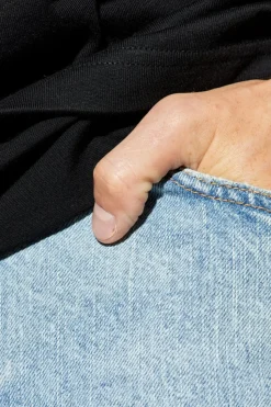 Balenciaga BLUE Wide-leg jeans