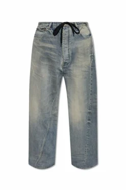 Balenciaga BLUE Wide-leg jeans