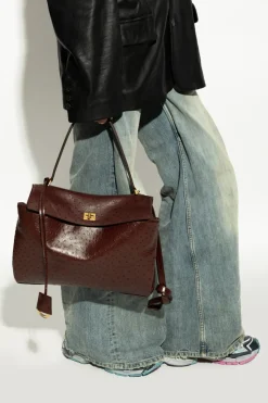 Balenciaga BROWN Handbag Rodeo Medium