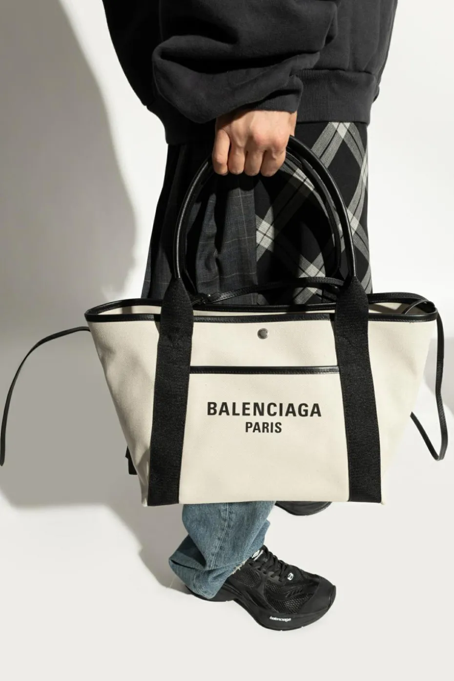 Balenciaga cream Bag 'Biarritz Medium' type 'shopper'