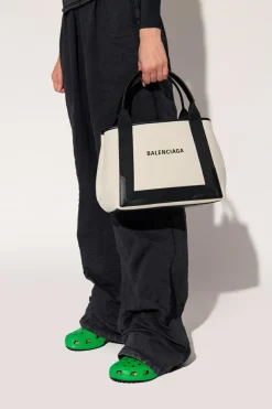 Balenciaga cream ‘Navy S Cabas’ handbag