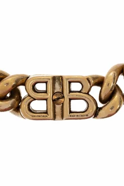 Balenciaga GOLD Bracelet with logo