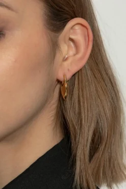 Balenciaga GOLD Brass earrings