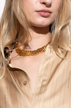 Balenciaga GOLD Monogram necklace